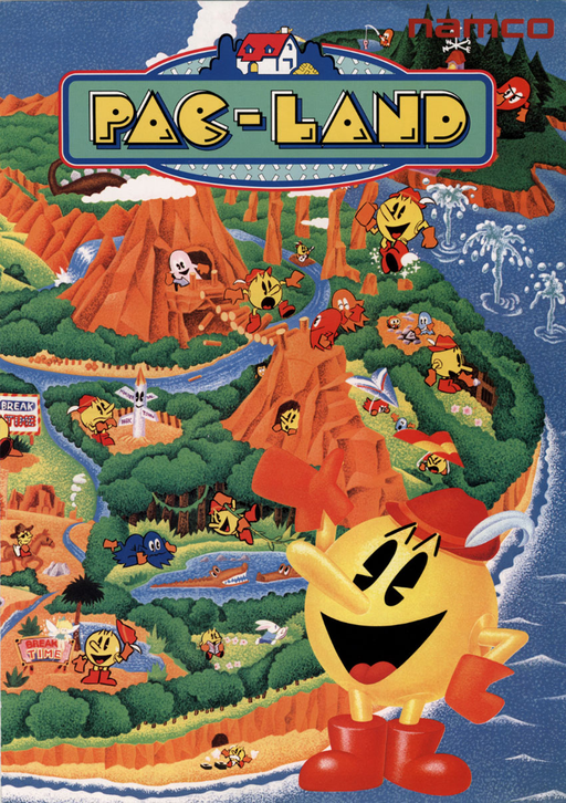 Pac-Land (Bally-Midway) Arcade Game Cover